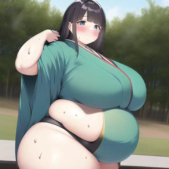 novelAI fat japan girl