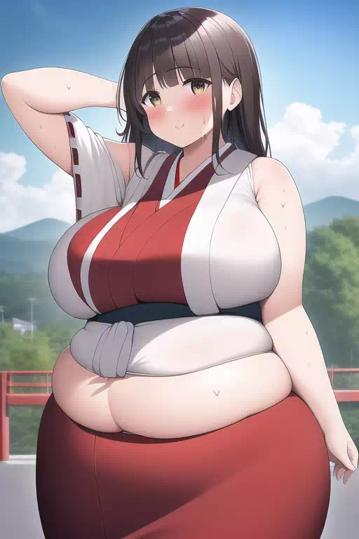 novelAI fat japan girl