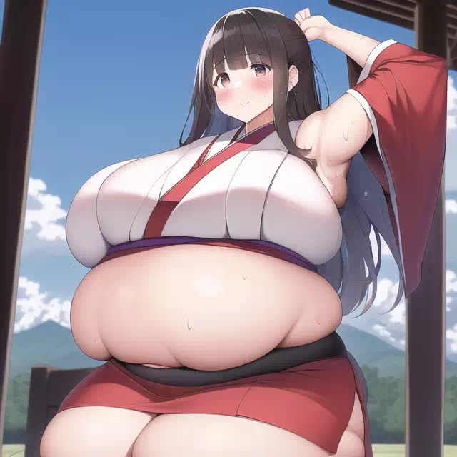 novelAI fat japan girl