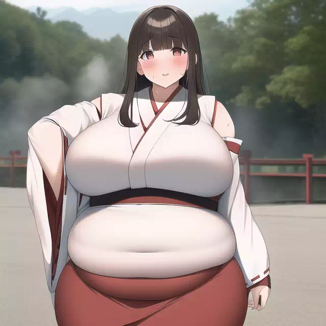 novelAI fat japan girl