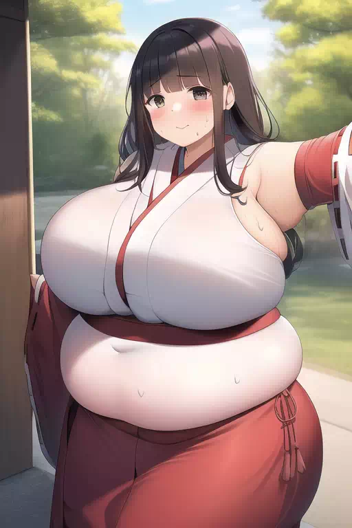 novelAI fat japan girl