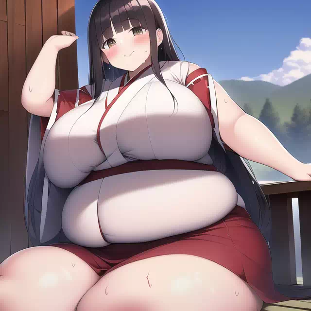 novelAI fat japan girl