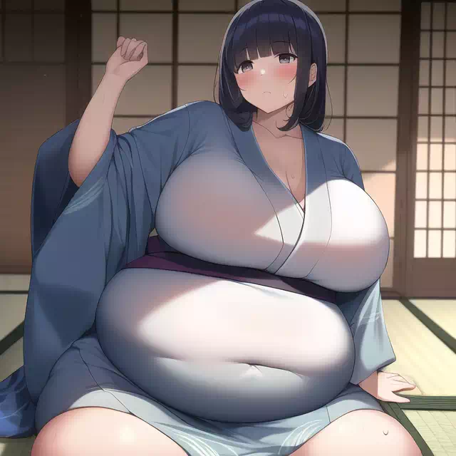 novelAI fat japan girl