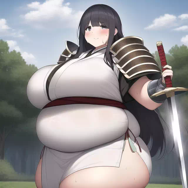 novelAI fat japan girl