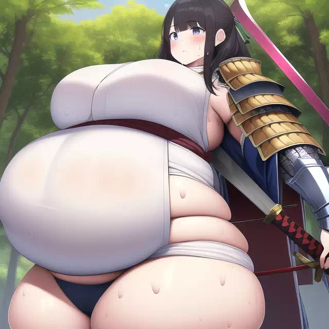 novelAI fat japan girl