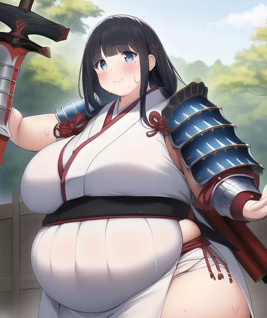 novelAI fat japan girl