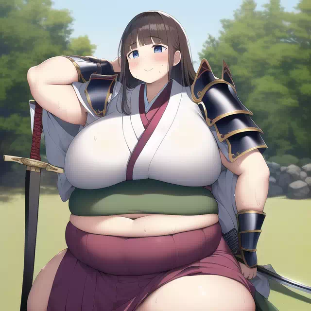 novelAI fat japan girl