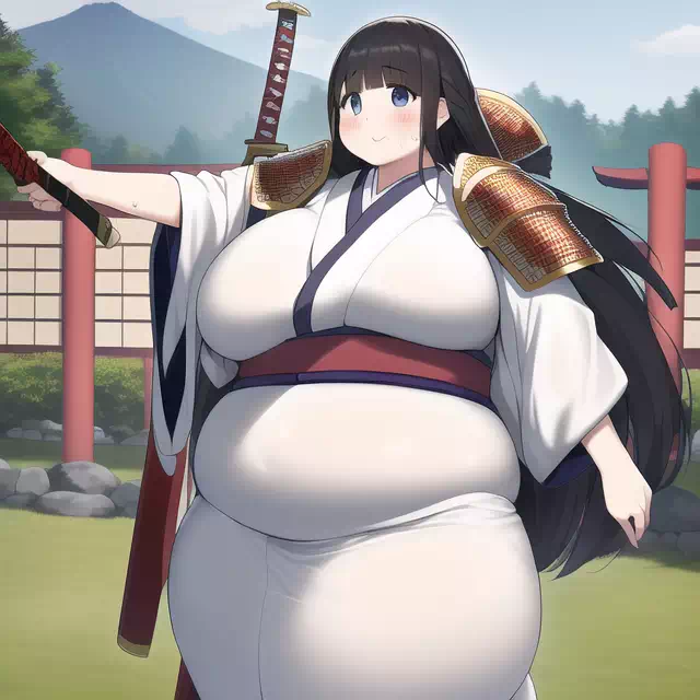 novelAI fat japan girl