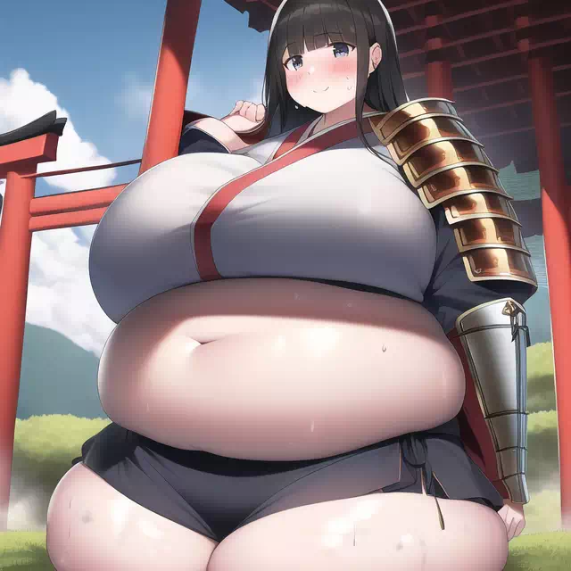 novelAI fat japan girl