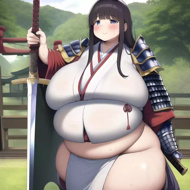 novelAI fat japan girl