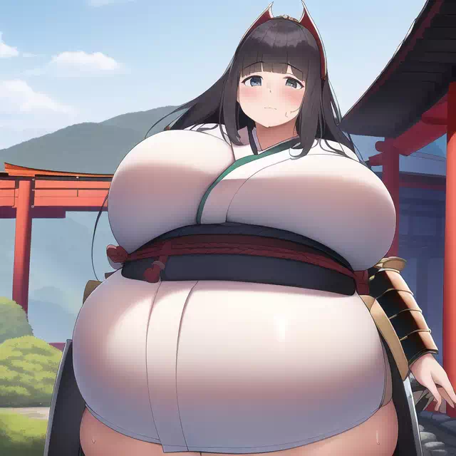 novelAI fat japan girl