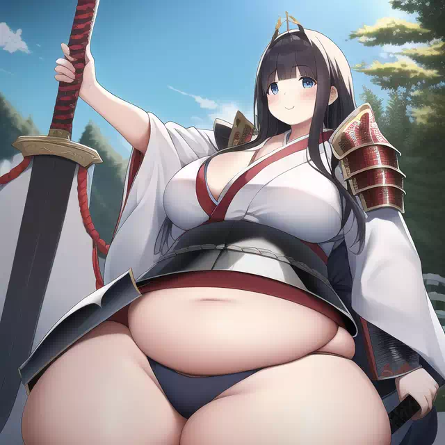 novelAI fat japan girl