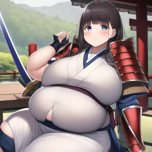 novelAI fat japan girl