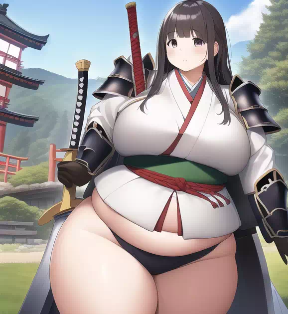 novelAI fat japan girl