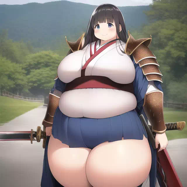 novelAI fat japan girl