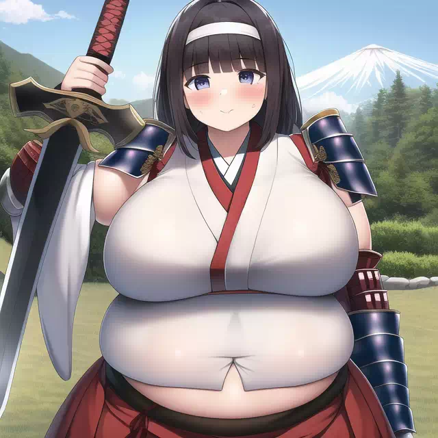 novelAI fat japan girl