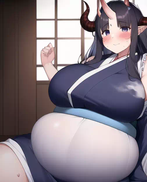 novelAI fat japan girl