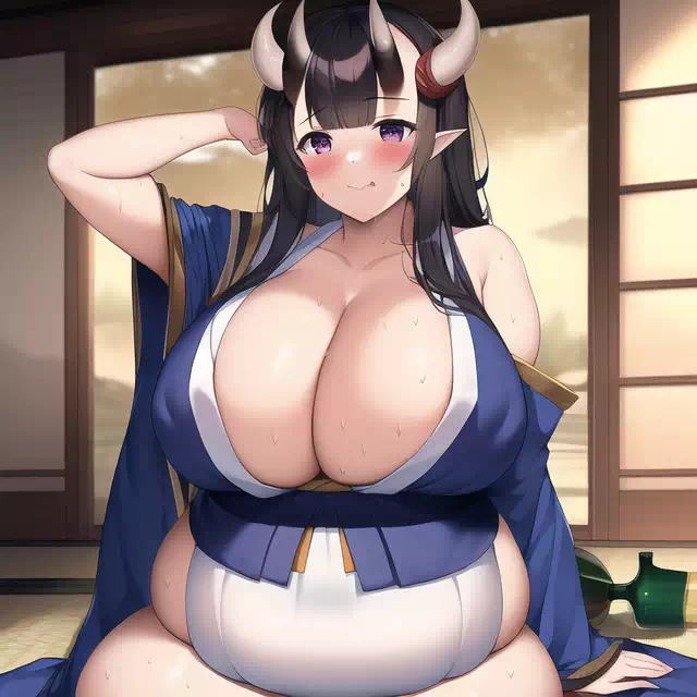 novelAI fat japan girl