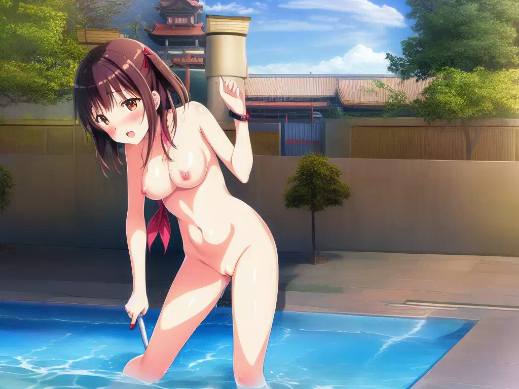 ビキニを脱いだ