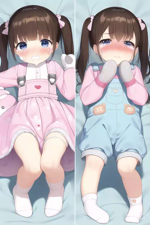 セリフ付き(おむつ&#038;オーバーオール)