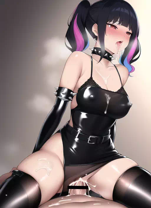 Goth twin with twintails 2