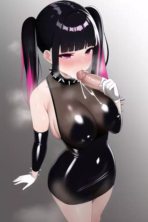 Goth twin with twintails 2