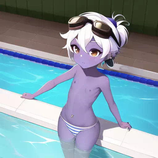 Tristana at the pool [AI]
