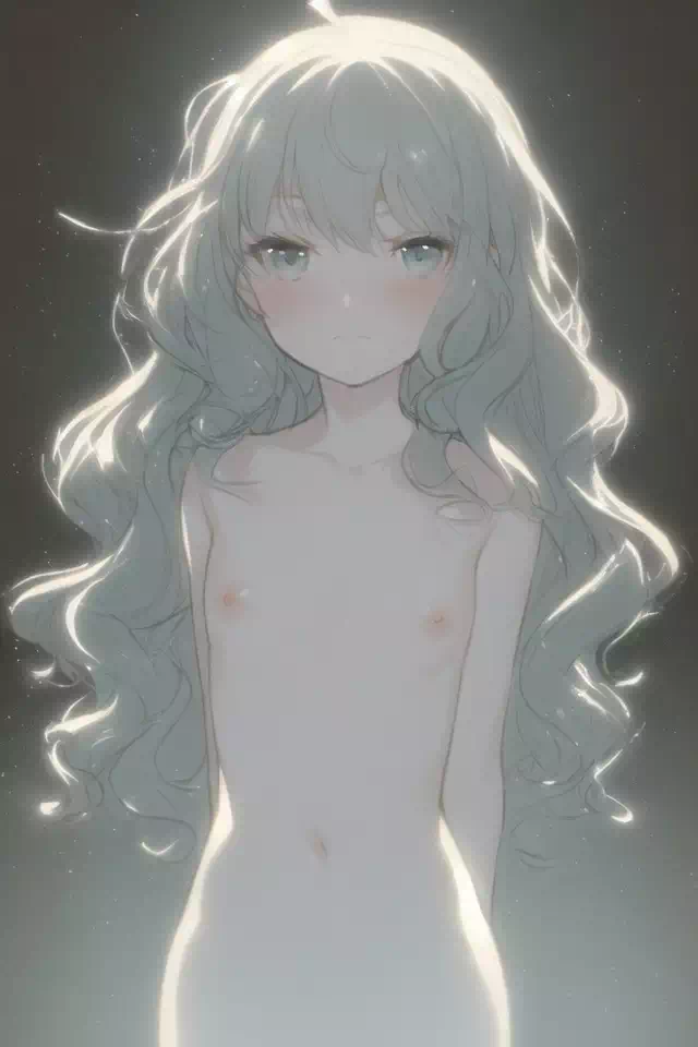 [AI,R18] 裸の女の子を芸術的に