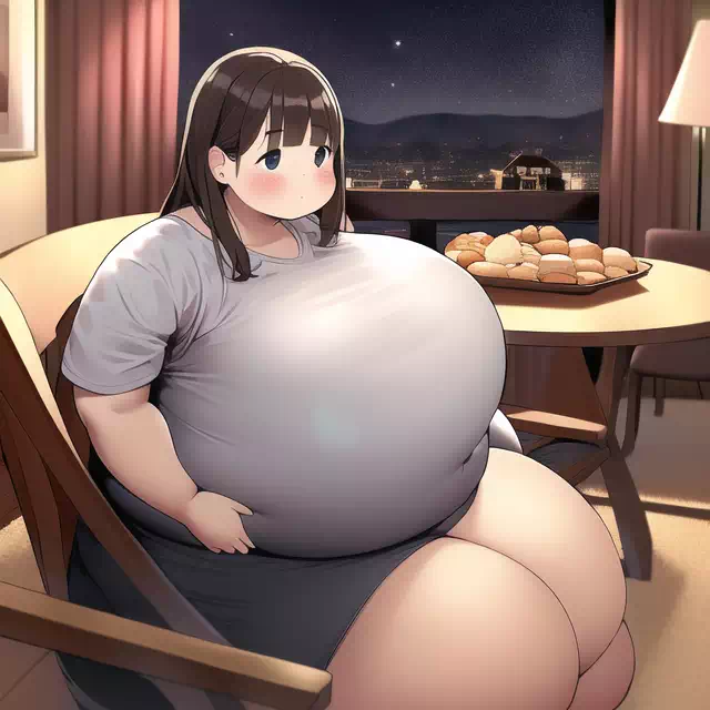 novelAI fat girl 2