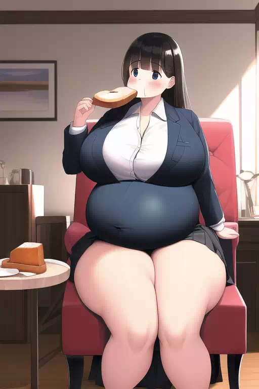 novelAI fat girl 2