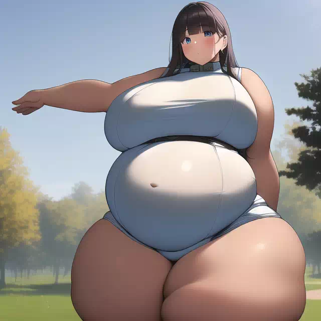 novelAI fat girl 2