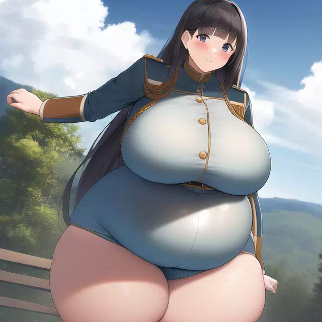 novelAI fat girl 2