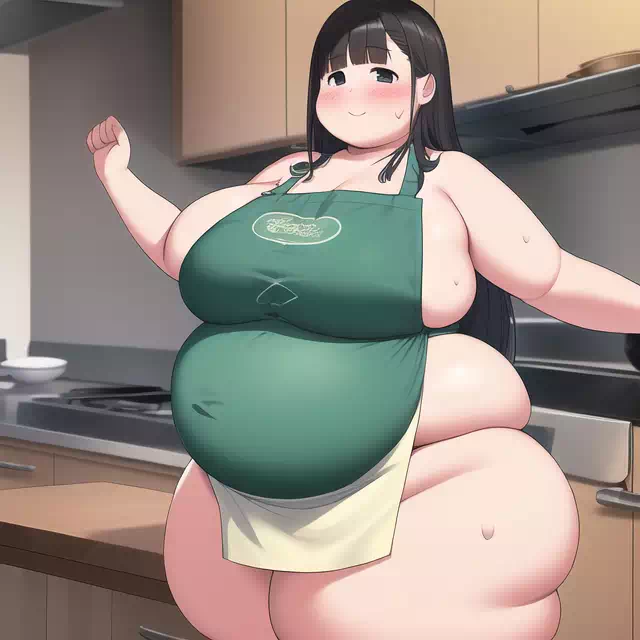 novelAI fat girl 2