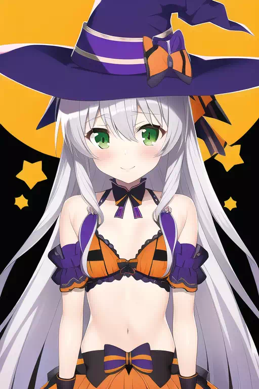 フェイトとすずかとアルティナのハロウィン