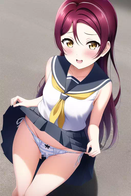 たくし上げ梨子