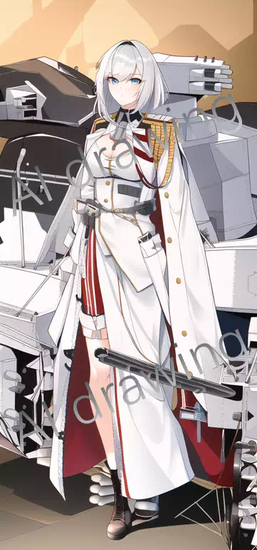 NovelAi draws Tirpitz