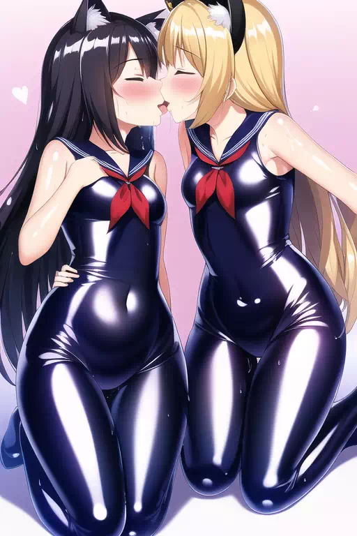 【NovelAI】Rubber girls!