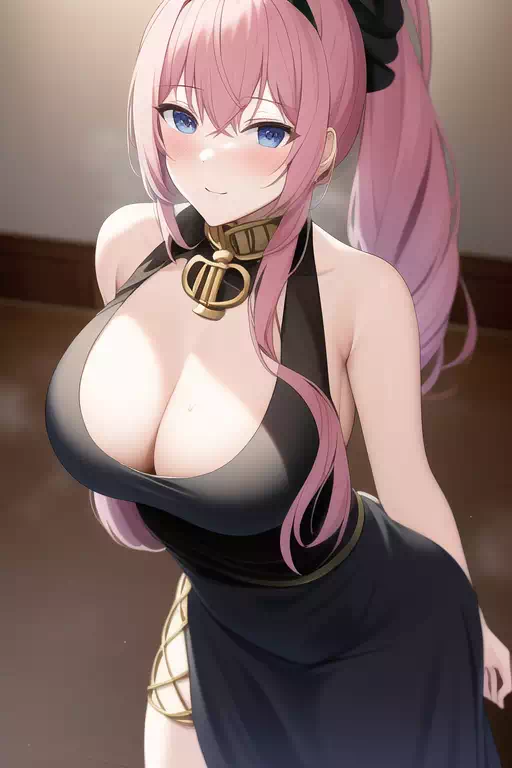 巡音ルカ　ポニーテール