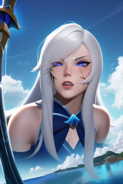 【AI画作】英雄?盟同人-艾希