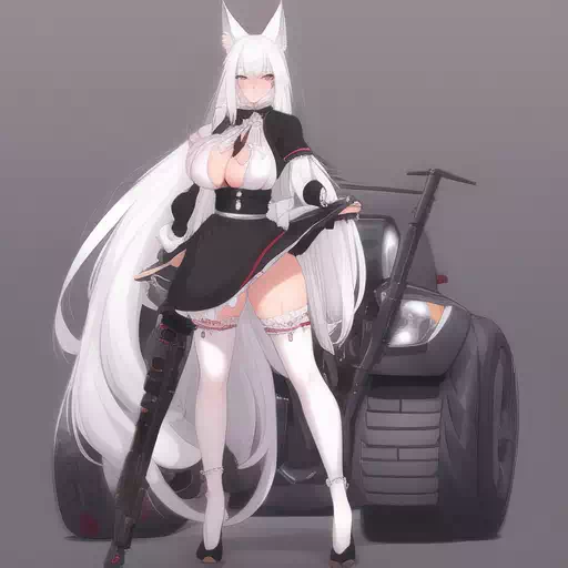 weapon fox girl