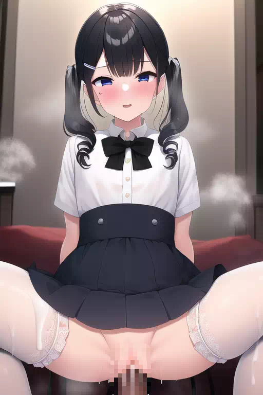 月ノ美兎 地雷系 野外小便I字バランス05