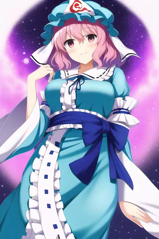 西行寺幽々子　saigyouji yuyuko　８枚