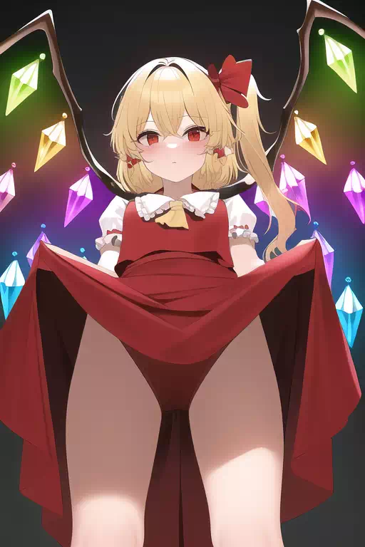 東方のフランドールスカーレット　７枚　flandre scarl