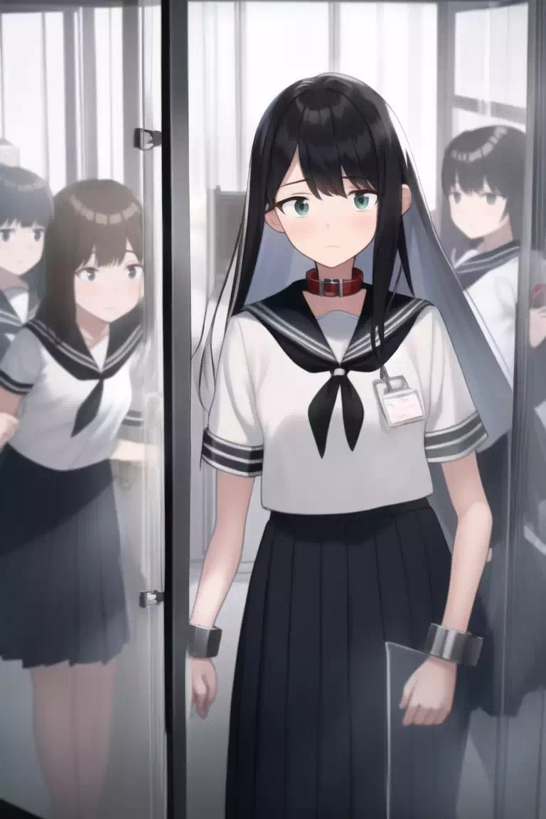 【NAI】制服少女が展示される博物館に行ってきた