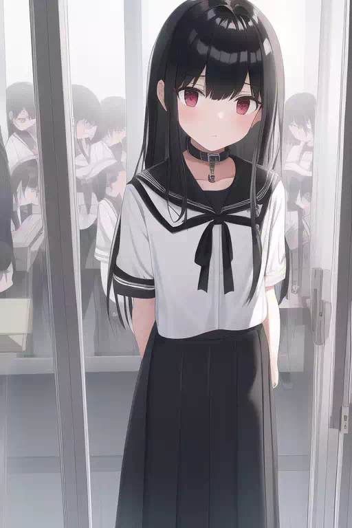 【NAI】制服少女が展示される博物館に行ってきた