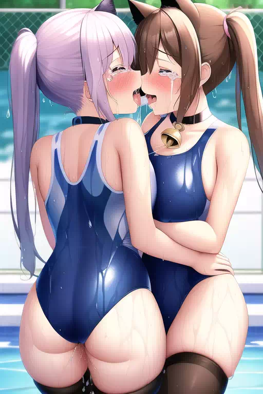 【NovelAI】Nekomimi swimgirl 3