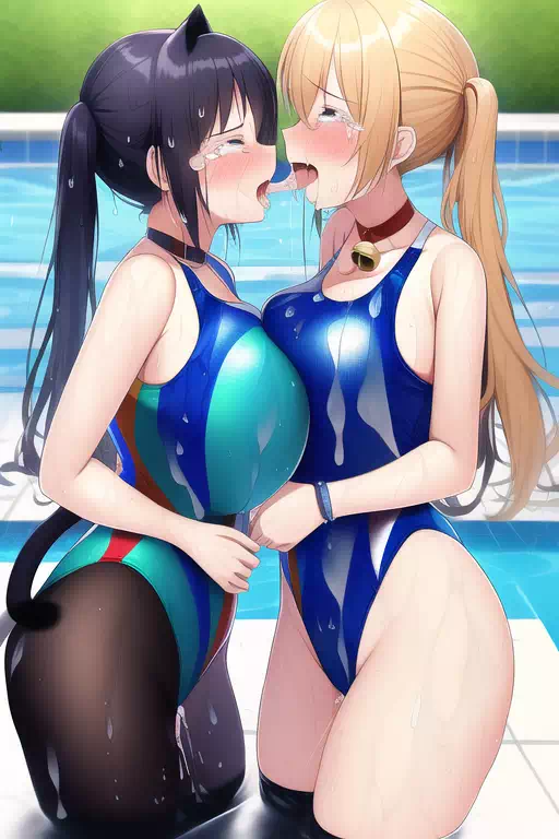 【NovelAI】Nekomimi swimgirl 3