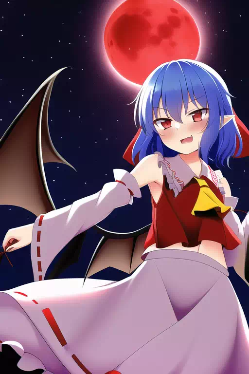 [NovelAI]博麗霊夢+レミリア・スカーレット