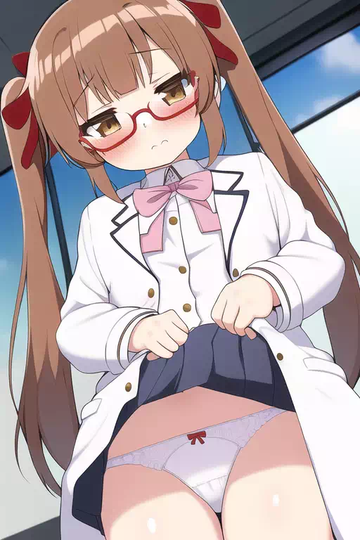 パンツ見せてくれる晶葉ちゃん