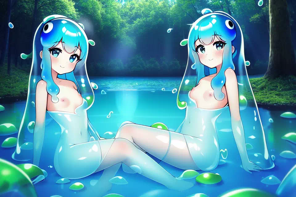 Cyber slime girls